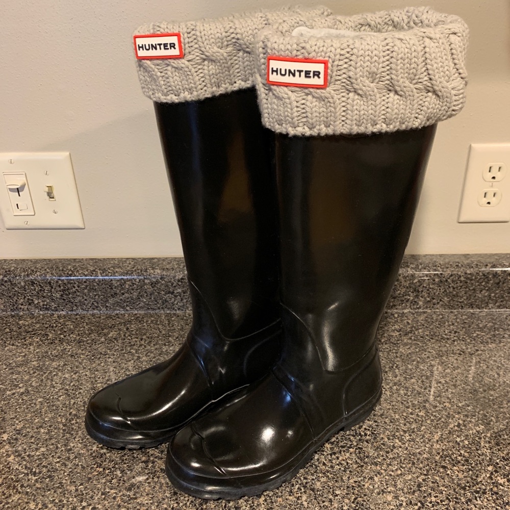 Hunter boots - Size 8